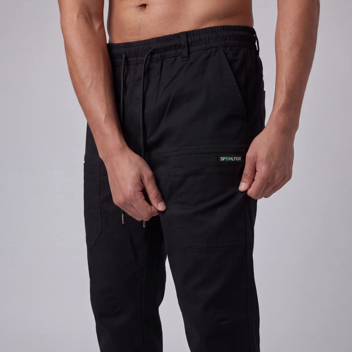 Pantaloni cargo confortabili cu capacitate mare de depozitare 