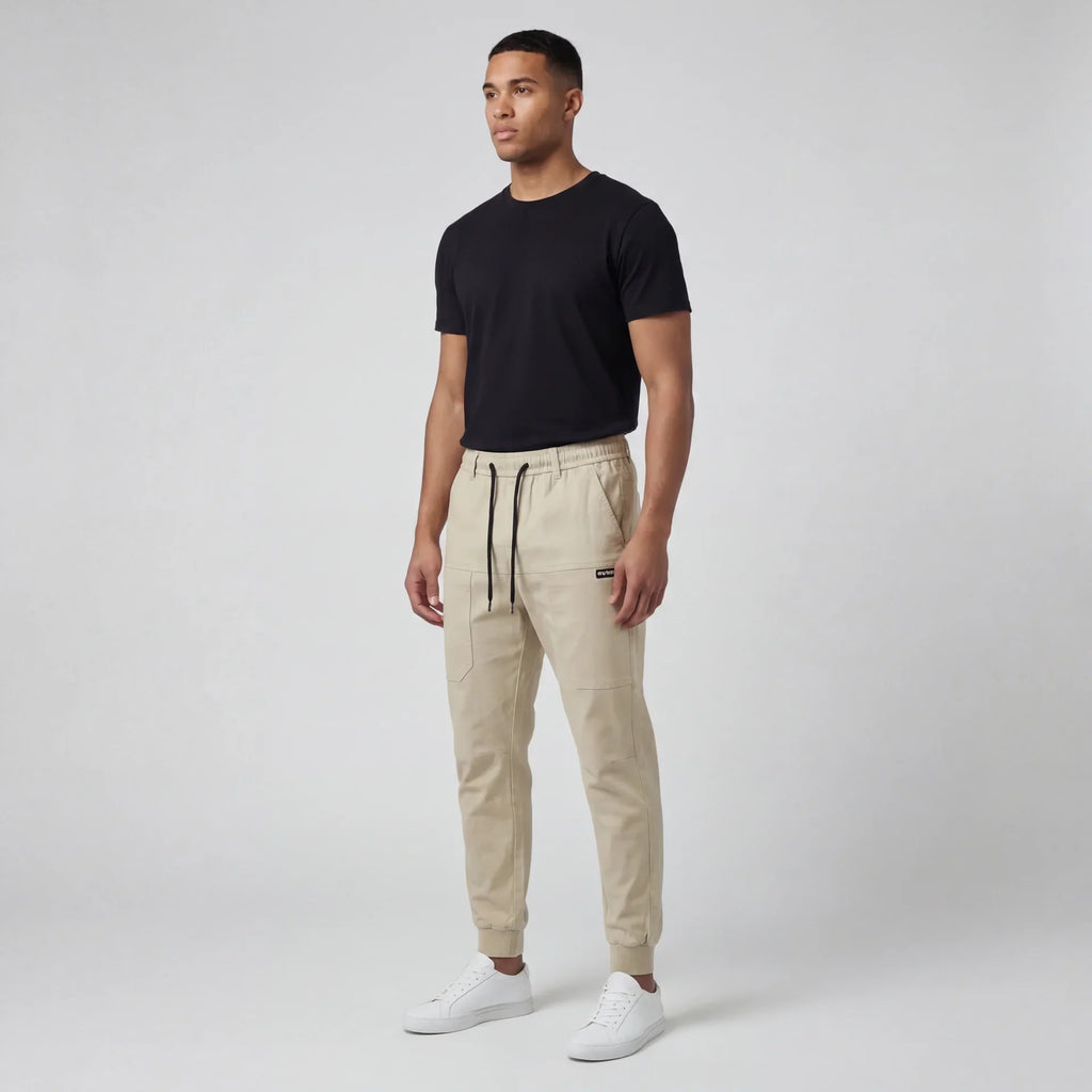 Pantaloni cargo confortabili cu capacitate mare de depozitare 